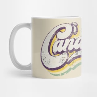 Retro Canary Islands Mug